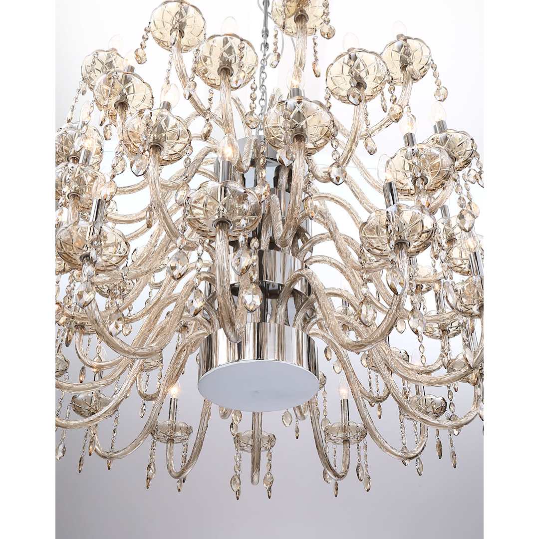 Ferrero 48 Light 42" Wide Crystal Chandelier