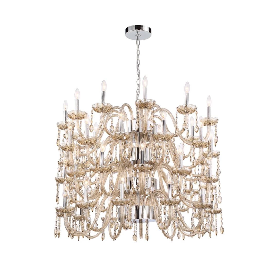Ferrero 48 Light 42" Wide Crystal Chandelier