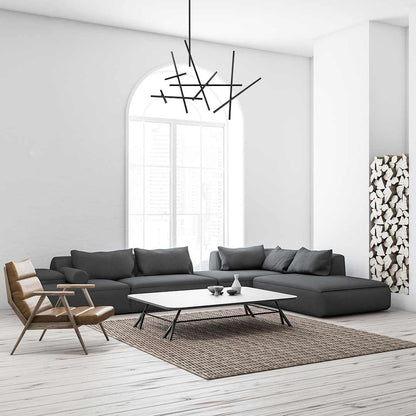 Crossroads 18 Light 59" Wide LED Chandelier