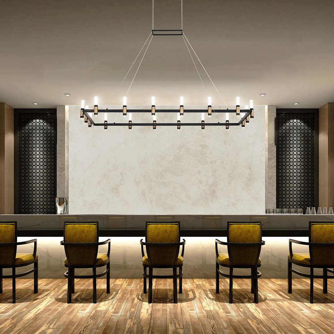 Albany 18 Light 52" Wide LED Chandelier