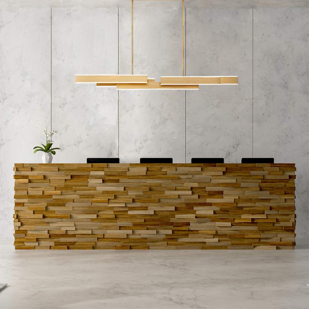 Cameno 9 Light 55" Wide LED Linear Chandelier