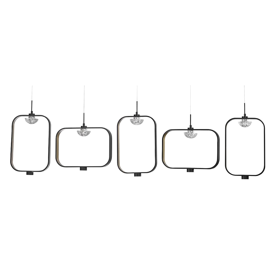 Dagmar 5 Light 53" Wide LED Linear Pendant
