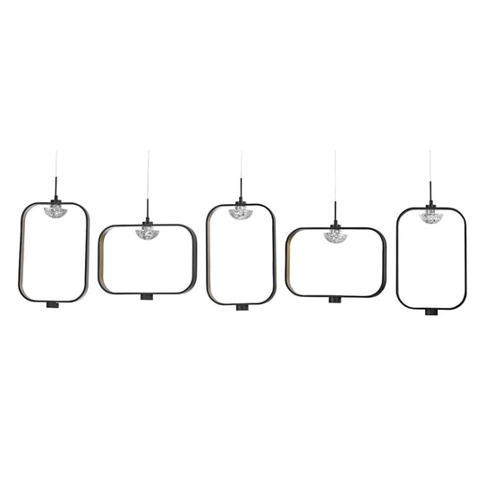 Dagmar 5 Light 53" Wide LED Linear Pendant