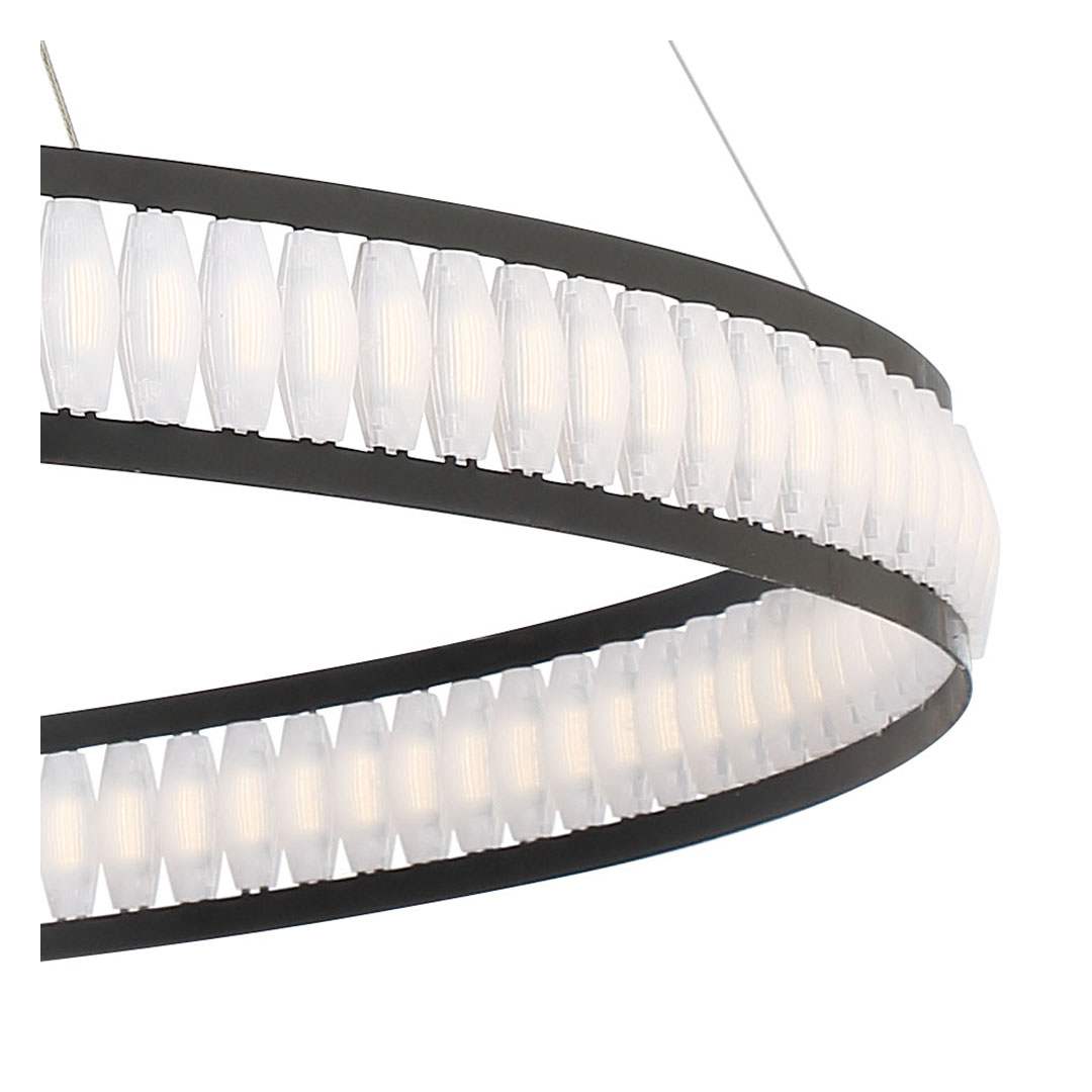 Forster 3 Light 60" Wide LED Ring Chandelier - 3 Tiers