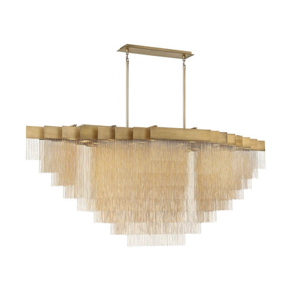 Bloomfield 28 Light 73" Wide LED Chandelier