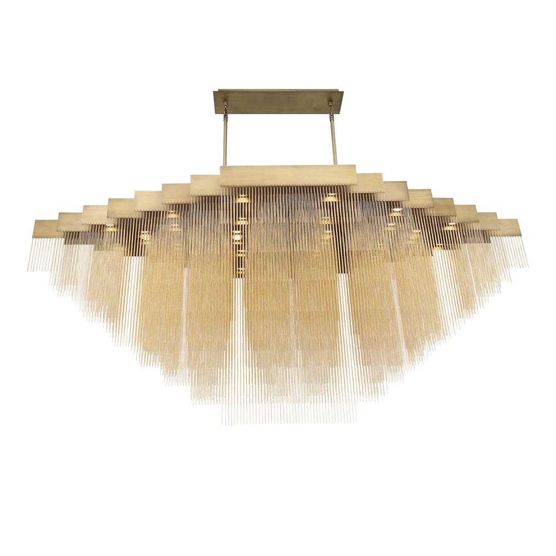 Bloomfield 28 Light 73" Wide LED Chandelier