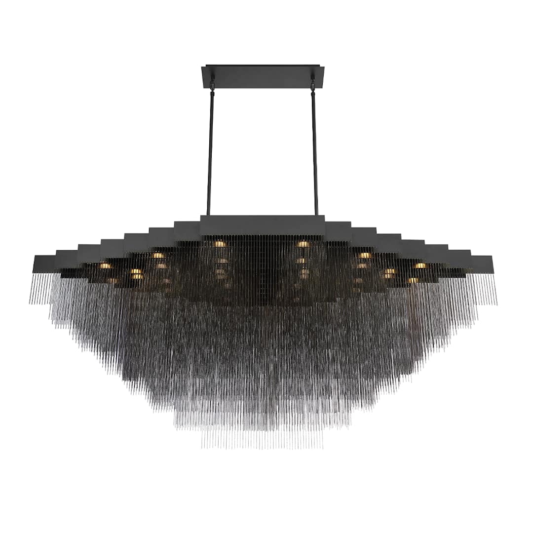 Bloomfield 73" Wide LED Linear Chandelier