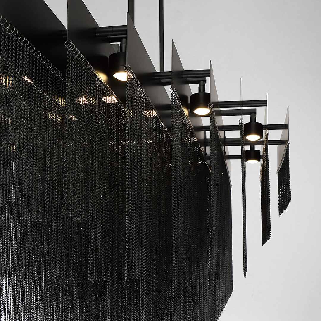 Bloomfield 73" Wide LED Linear Chandelier