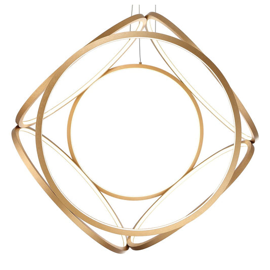 Glenview 6 Light 34" Wide LED Ring Chandelier