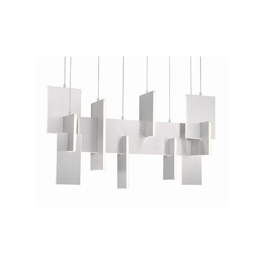 Coburg 42" Wide LED Linear Chandelier