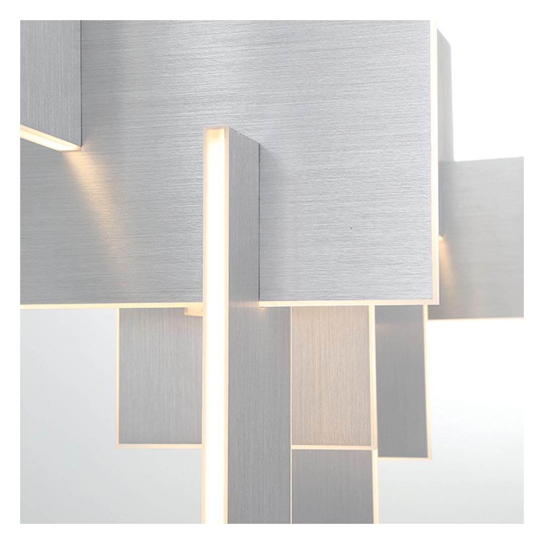 Coburg 42" Wide LED Linear Chandelier