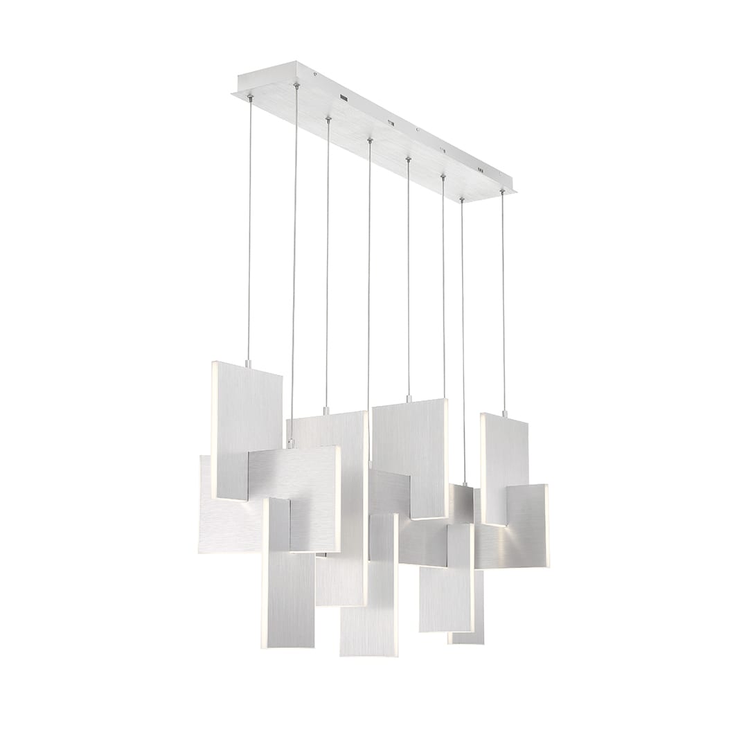Coburg 42" Wide LED Linear Chandelier