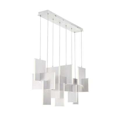 Coburg 42" Wide LED Linear Chandelier