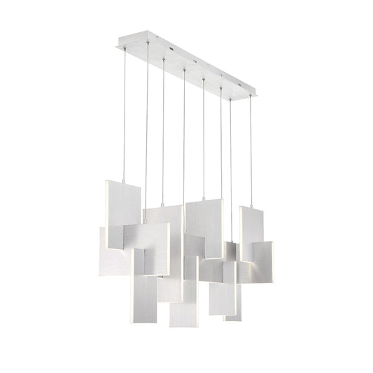 Coburg 42" Wide LED Linear Chandelier