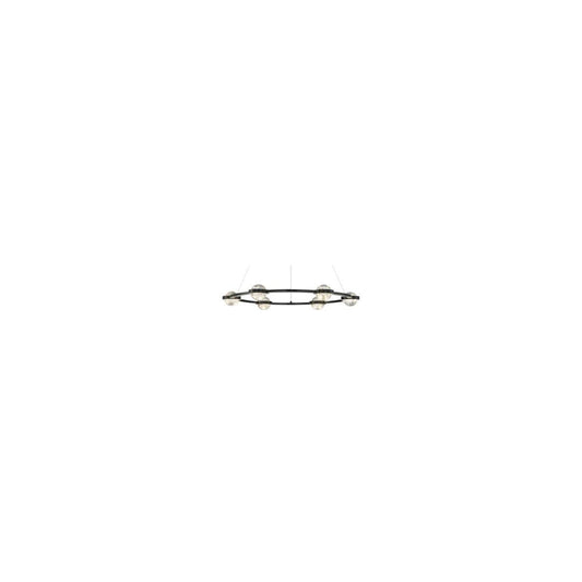 Circolo 6 Light 36" Wide LED Ring Chandelier