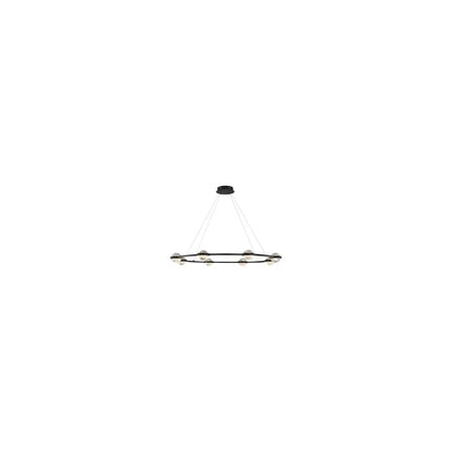 Circolo 8 Light 48" Wide LED Ring Chandelier