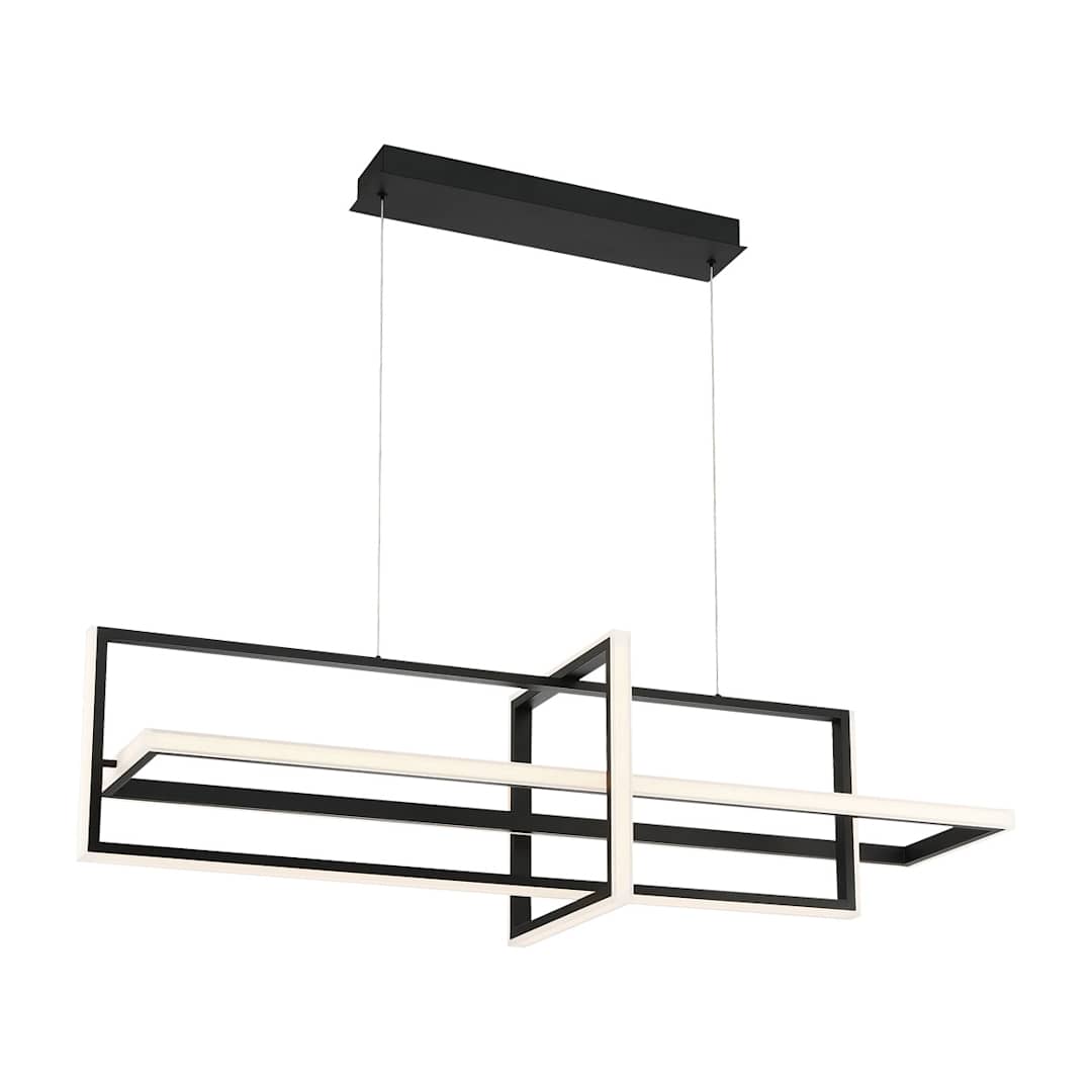 Bordo 3 Light 38" Wide LED Abstract Chandelier