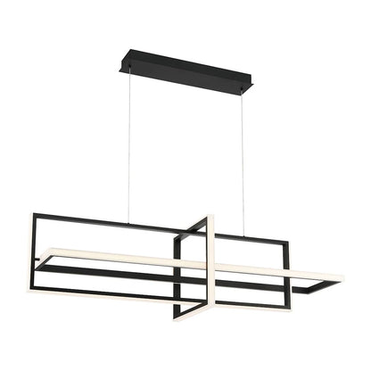 Bordo 3 Light 38" Wide LED Abstract Chandelier