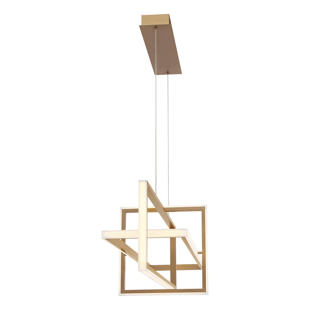 Bordo 3 Light 56" Wide LED Abstract Chandelier