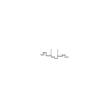 Giro 8 Light 59" Wide LED Abstract Chandelier