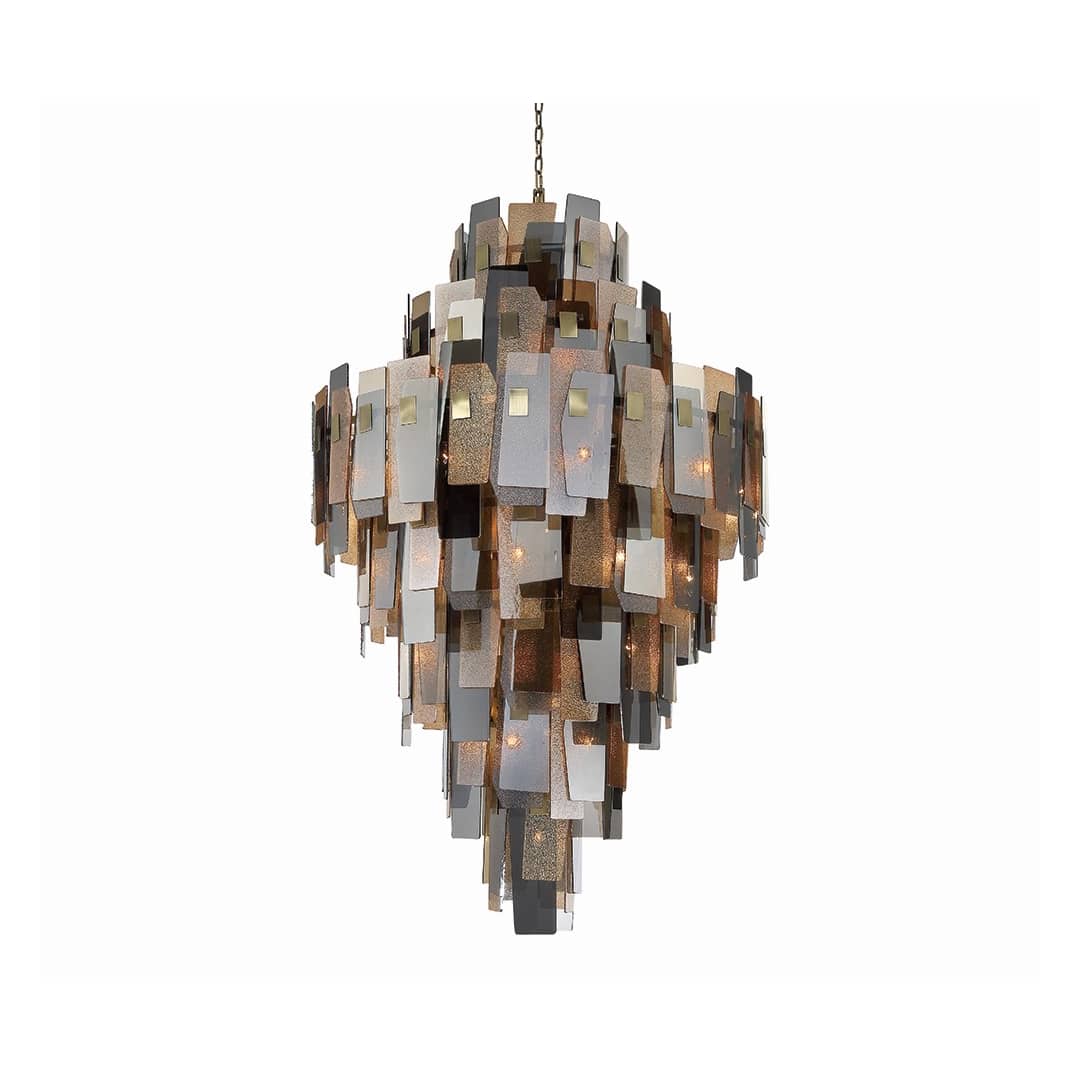 Cocolina 39 Light 44" Wide Abstract Chandelier