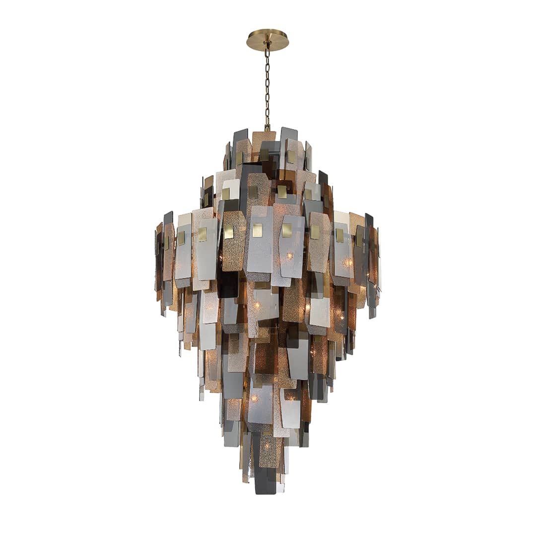 Cocolina 39 Light 44" Wide Abstract Chandelier