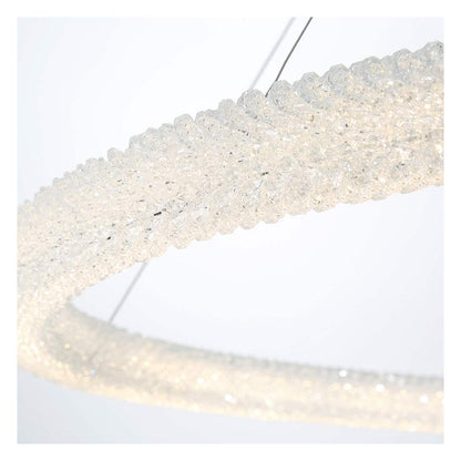 Sassi 3 Light 60" Wide LED Ring Chandelier