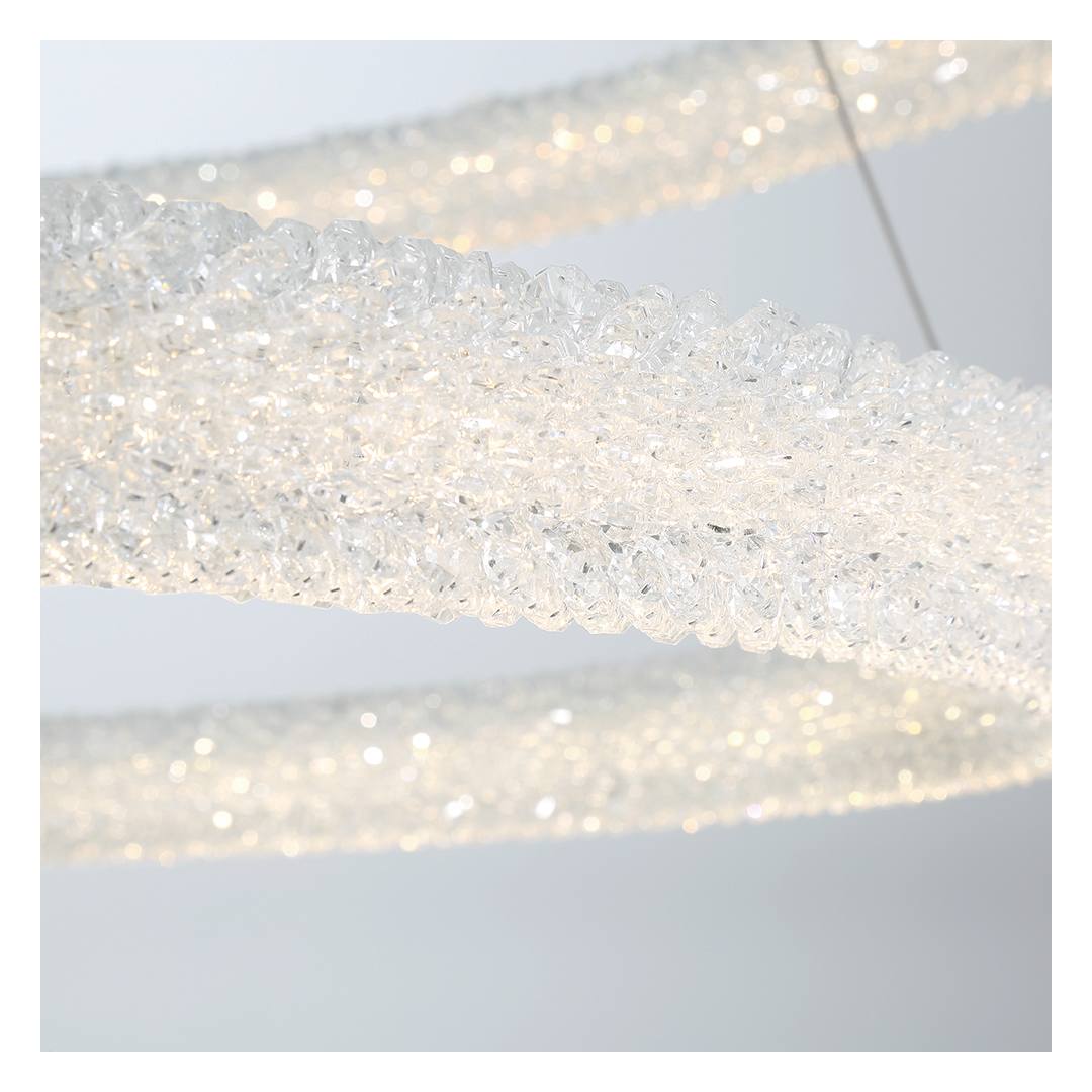 Sassi 3 Light 60" Wide LED Ring Chandelier
