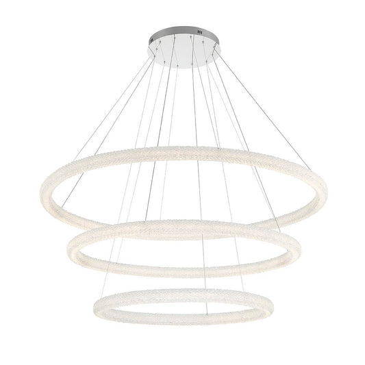 Sassi 3 Light 60" Wide LED Ring Chandelier
