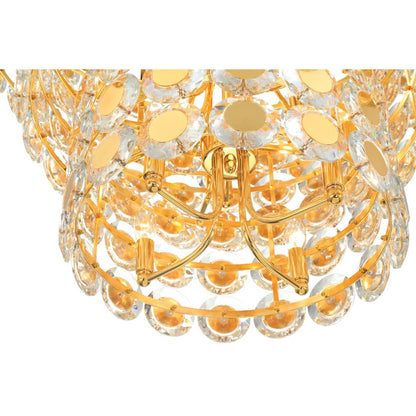 Perrene 24 Light 32" Wide Waterfall Chandelier