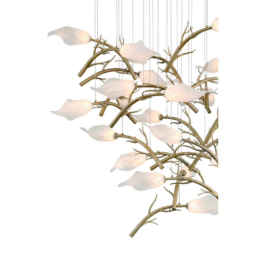 Matera 25 Light 36" Wide LED Abstract Chandelier