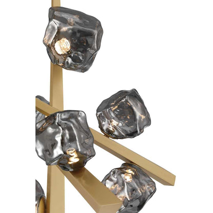 Thorah 27" Wide LED Abstract Chandelier