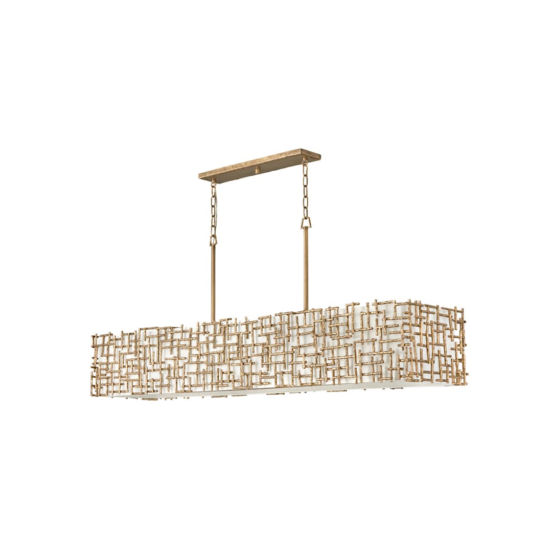 Farrah 10 Light 60" Wide Linear Chandelier