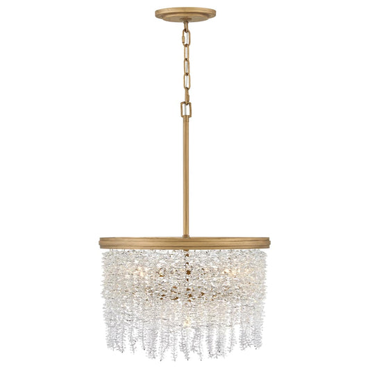 Rubina 4 Light 18" Wide Crystal Pendant