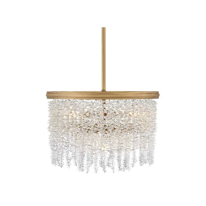 Rubina 4 Light 18" Wide Crystal Pendant