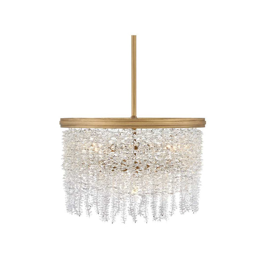 Rubina 4 Light 18" Wide Crystal Pendant