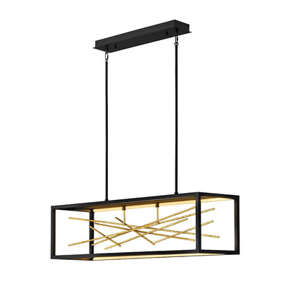 Styx 45" Wide LED Abstract Chandelier