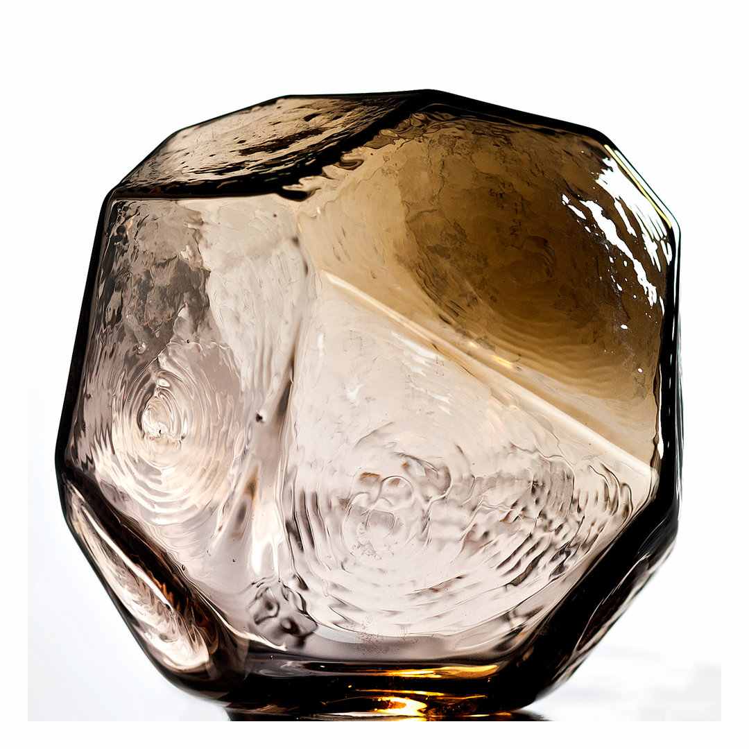 Gem 37" Wide 16 Light Hand Blown Glass LED Ring Chandelier