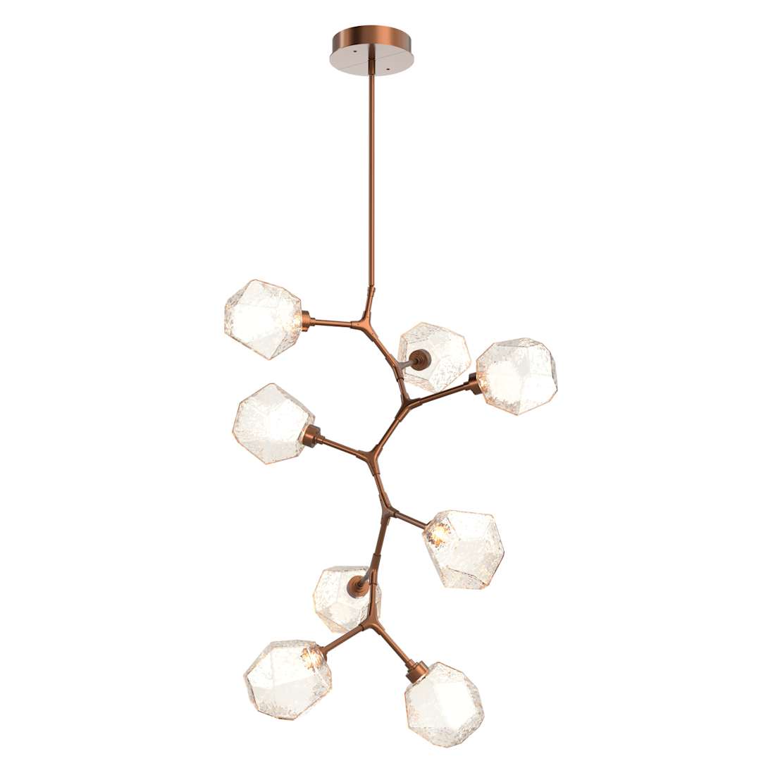 Gem 30" Wide 8 Light LED Abstract Chandelier
