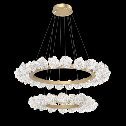 Blossom 50 Light 50" Wide LED Ring Chandelier