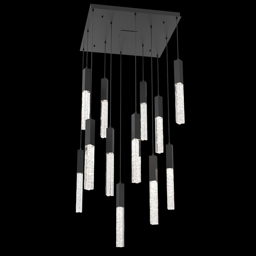Axis 12 Light 30" Wide LED Multi Light Pendant
