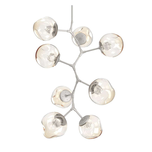 Luna 32" Wide LED Crystal Abstract Chandelier