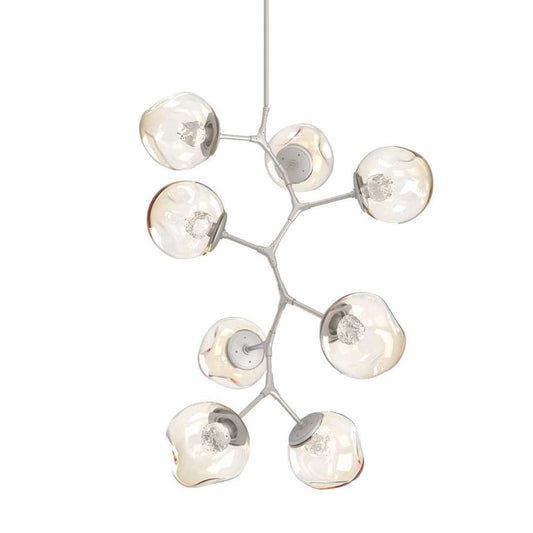 Nebula 8 Light 33" Wide LED Abstract Chandelier - 3000K