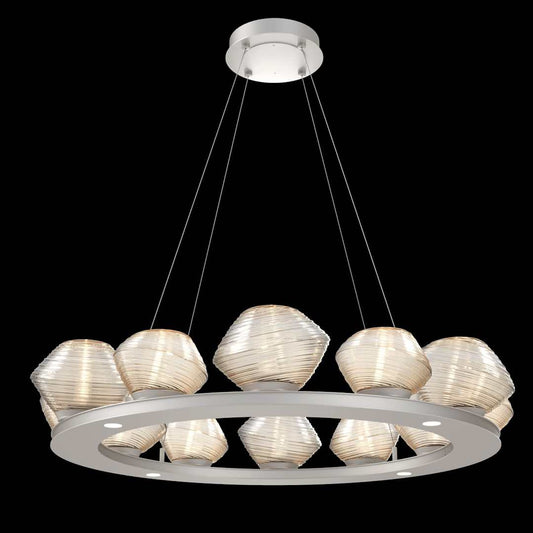 Mesa 16 Light 39" Wide LED Ring Chandelier - 3000K
