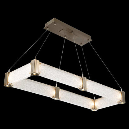 Parallel 48" Wide LED Linear Chandelier