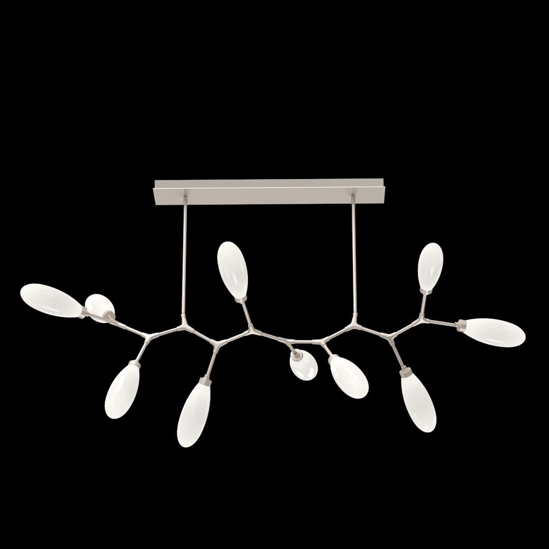 Fiori 10 Light 68" Wide LED Abstract Chandelier - 3000K