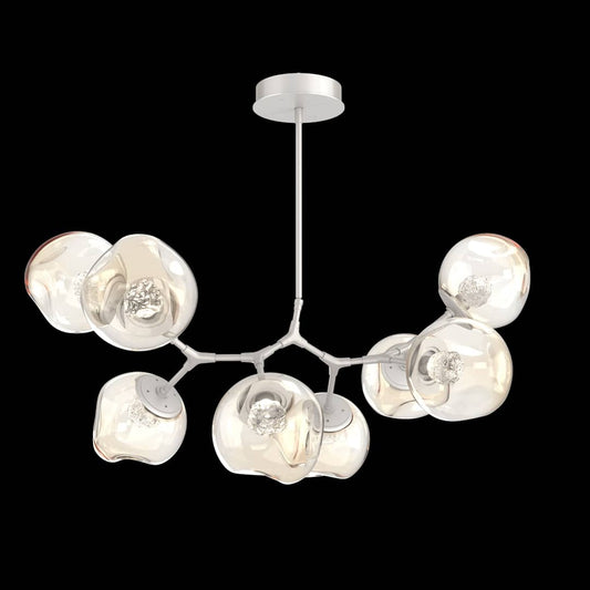 Nebula 8 Light 41" Wide LED Abstract Chandelier - 3000K
