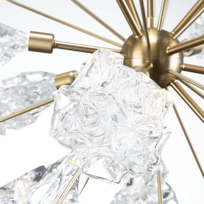 Blossom 12 Light 34" Wide LED Sputnik Chandelier