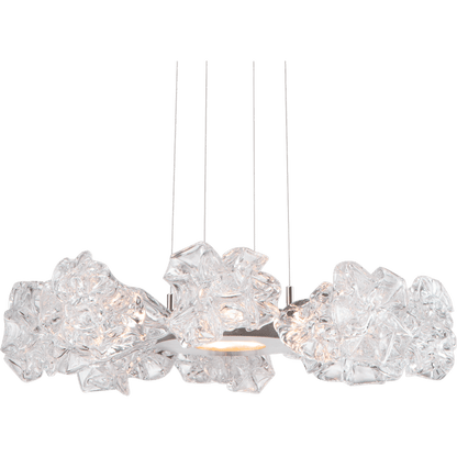 Blossom 12 Light 23" Wide LED Ring Chandelier