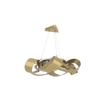 Flux 39" Wide LED Abstract Chandelier